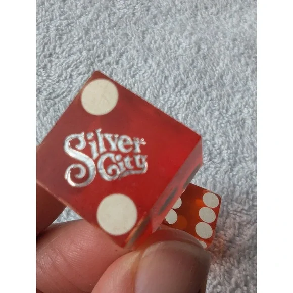 🎲 Vintage Silver City Casino 1977 Dice Lot Of 5 🎲 Rare - Picture 9 of 16